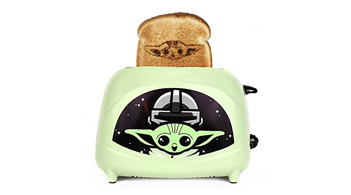 Star Wars Baby Yoda Toaster - Fun 2-Slice Kitchen Gadget