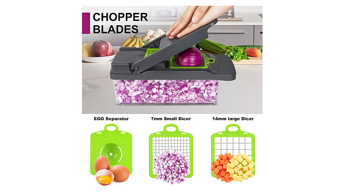 Pro 12 in 1 Vegetable Chopper for Effortless Cooking