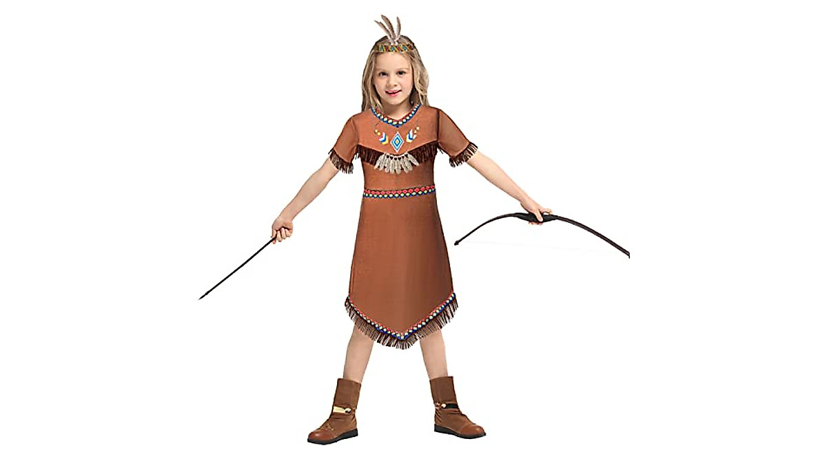 Native American Girl Costume - Perfect for Cosplay & Themed Parties