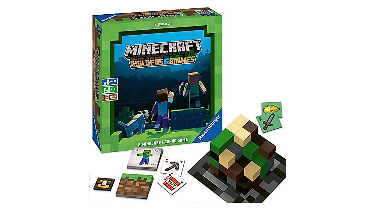 Ravensburger Minecraft Builders & Biomes Board Game