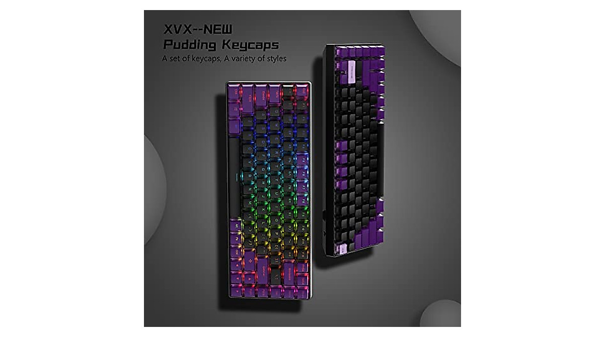 XVX Pudding Keycaps - Enhance Your RGB Keyboard