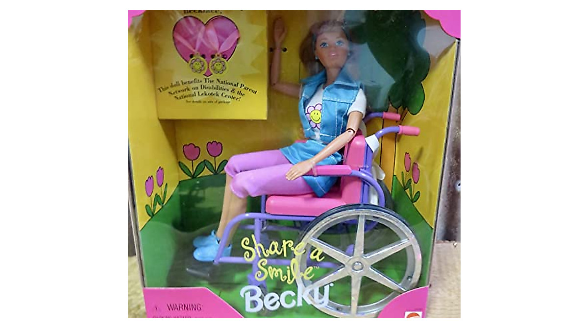 Barbie Becky Share a Smile Doll Special Edition 1996