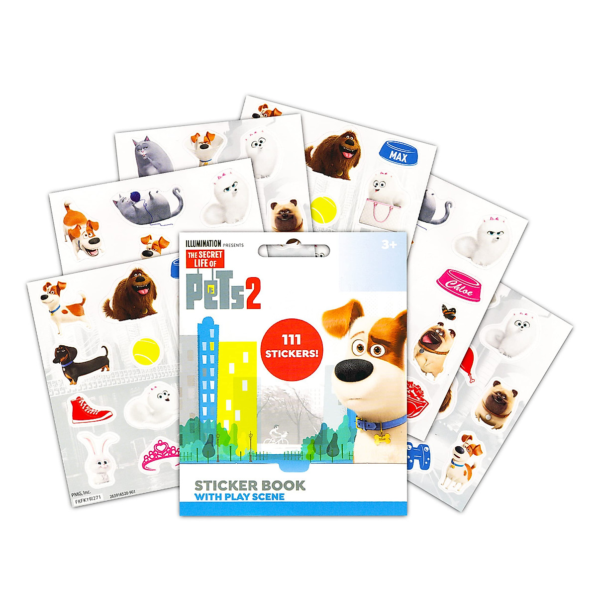 Gabby's Dollhouse Wooden Puzzle Set with Stickers for Kids - Bundle