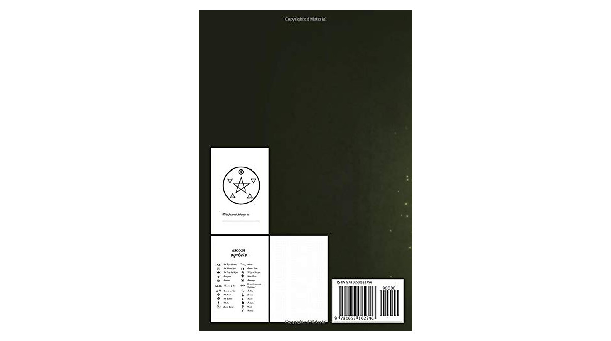 Dot Grid Notebook Earth Signs for Astrology & Wiccan Rituals