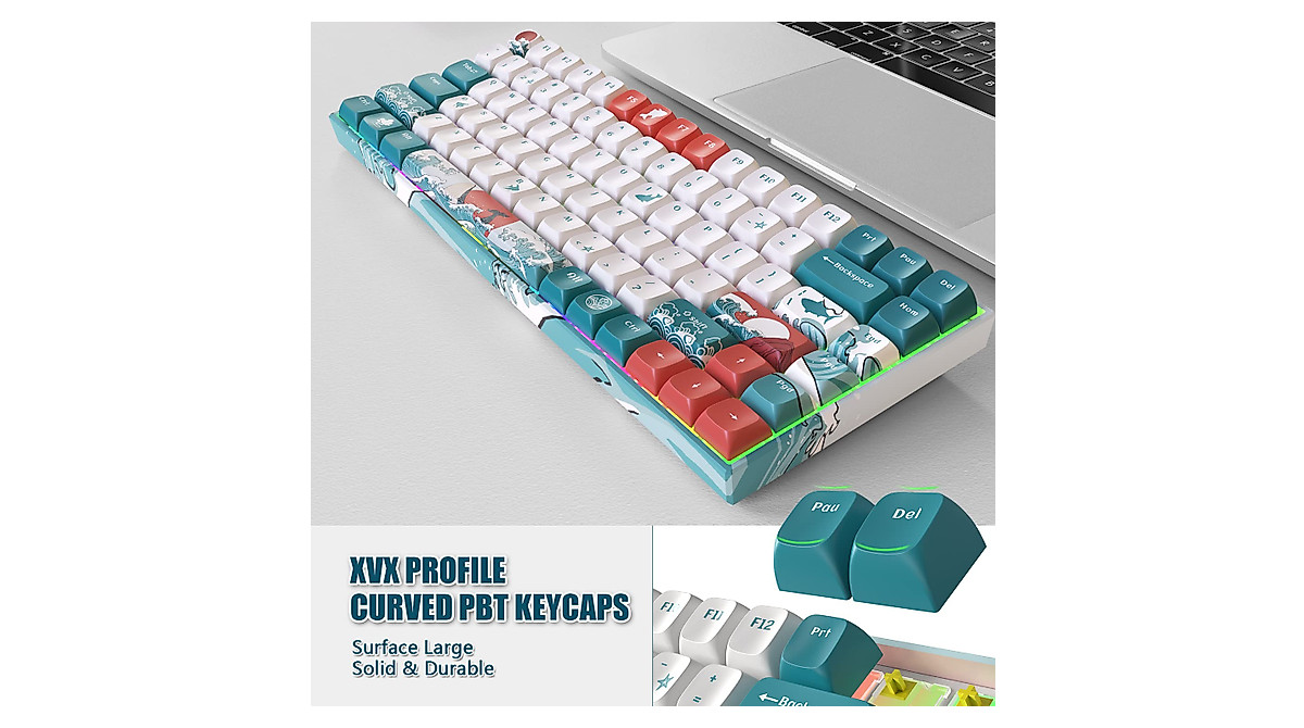 Womier M84 75% Wireless Mechanical Keyboard for Gaming & Office