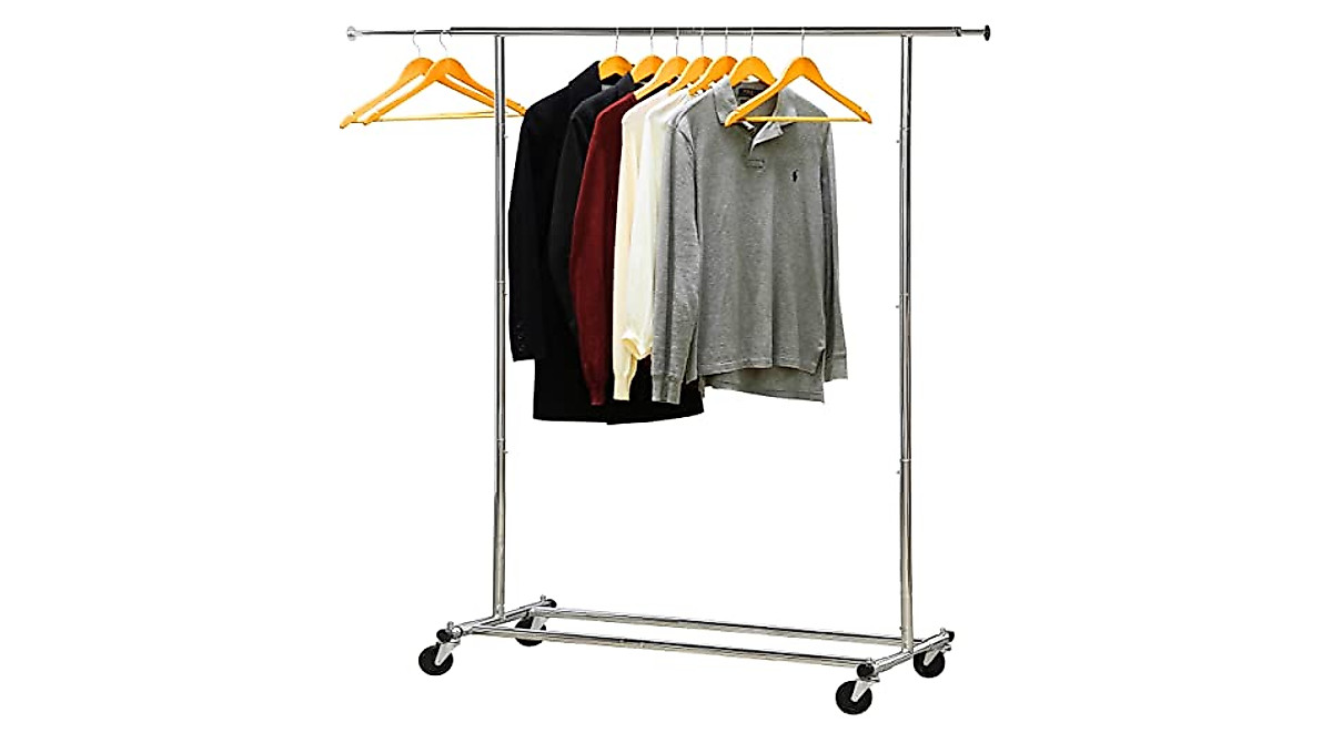 Shop Simple Houseware Adjustable Garment Racks Today