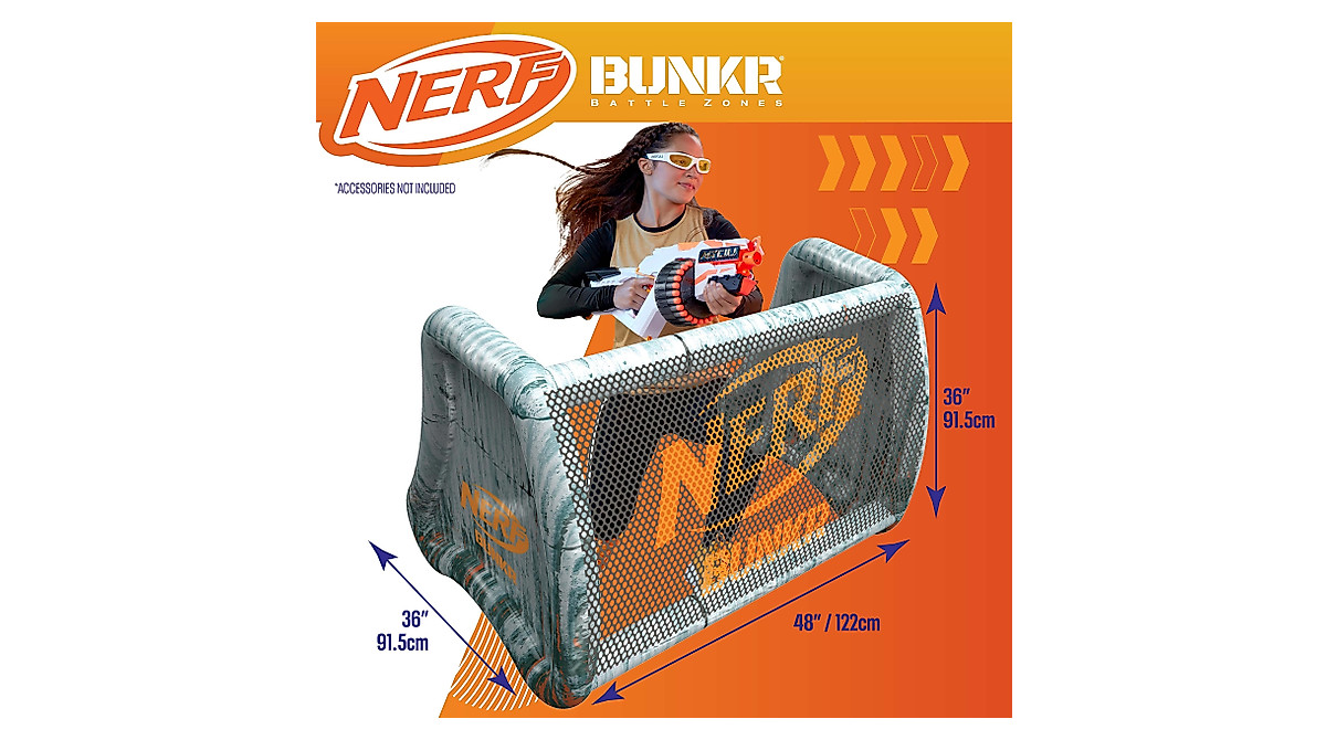 NERF BUNKR Inflatable Battlezone Stadium Pack