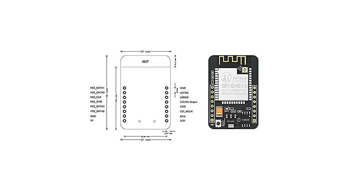 Buy Bestol Tech ESP32-CAM Module with OV2640 Camera