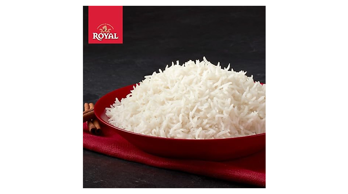 Royal Basmati White Rice - Authentic Long Grain Rice, 15 lbs