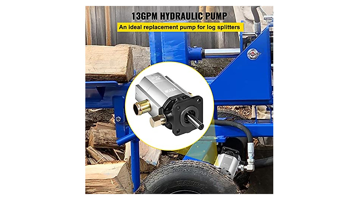 Bestauto Hydraulic Log Splitter Pump - 3000 PSI 13 GPM for Efficient ...