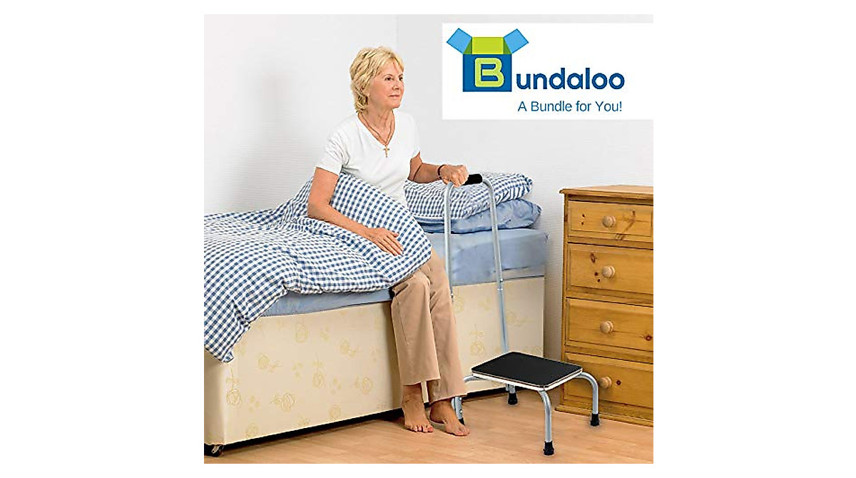 Bundaloo Support Step Stool for Safety & Convenience | Durable & Non-Slip