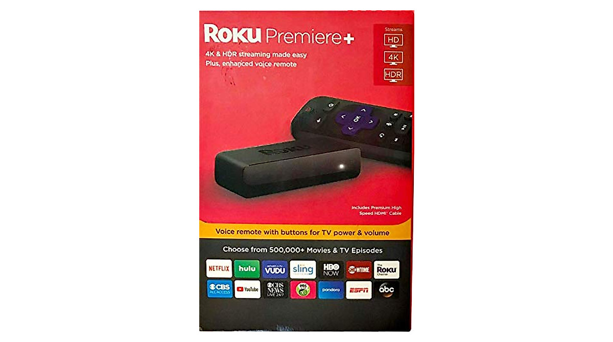 Roku Premiere+ 4K HDR Streaming Player | Stunning HD Streaming