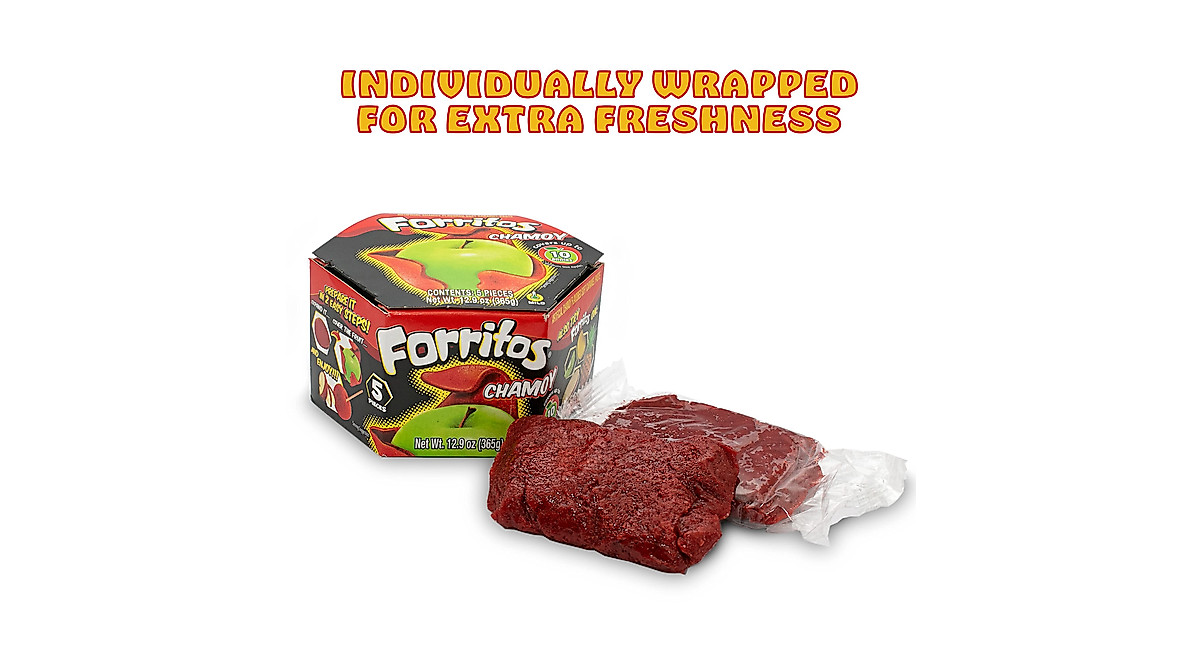 Zumba Pica Forritos Chamoy - Delicious Caramel Apple Wraps