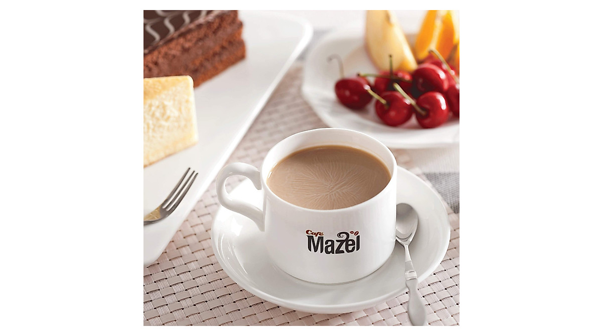 Café Mazel French Vanilla Instant Coffee - 100 Sticks, 3-in-1 Mix