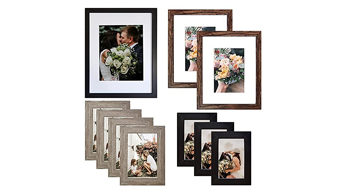 SESEAT Picture Frames Set - Stylish Home Gallery Decor