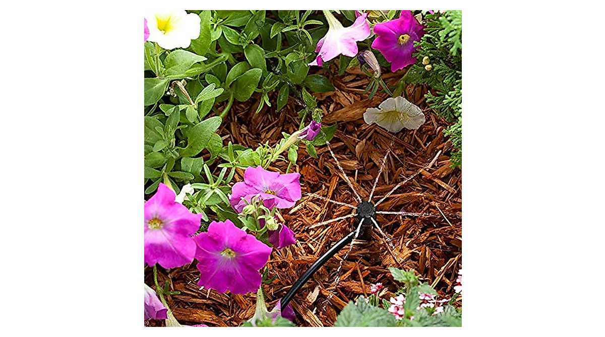 Adjustable Drip Irrigation Emitters - 360° Water Flow, Save Water
