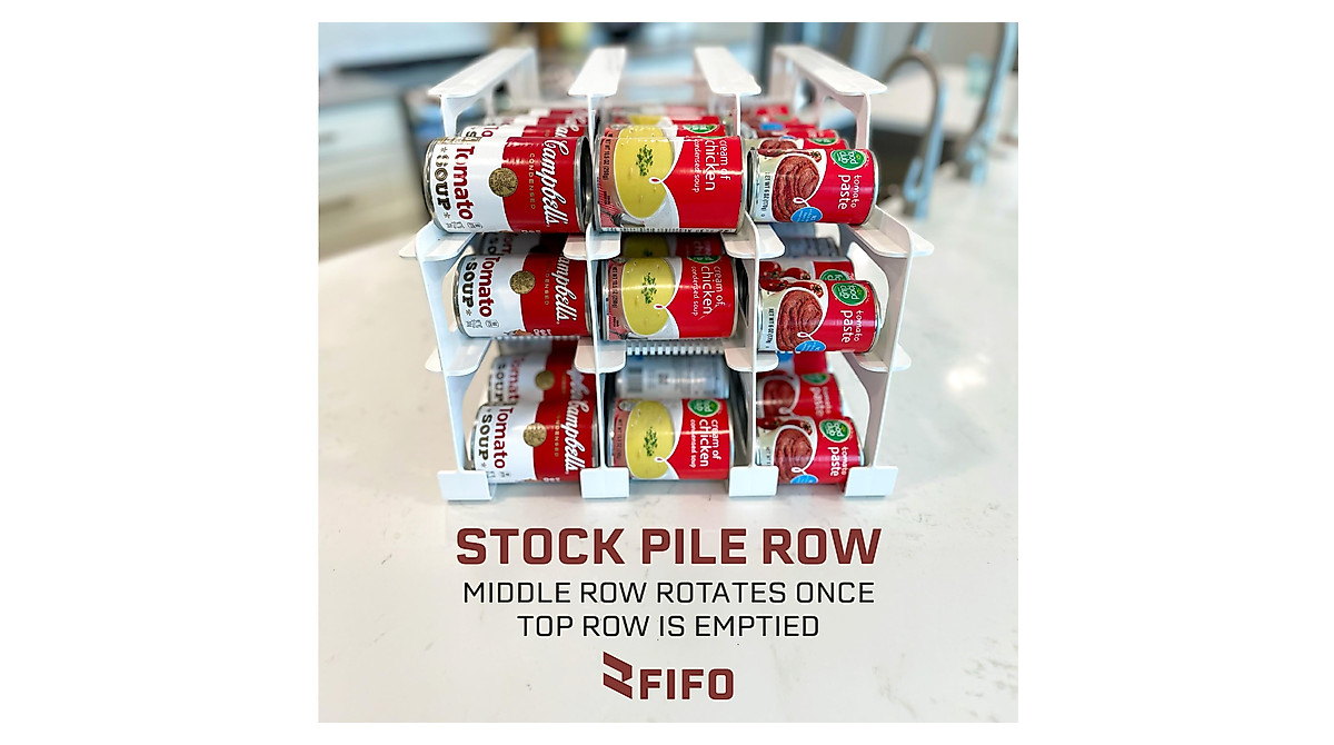 FIFO Can Tracker: Organize 54 Cans with FIFO Rotation