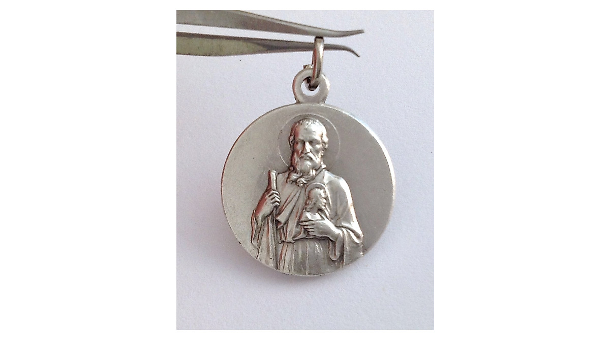 SAINT JUDE THADDEUS APOSTLE OVAL SHAPE MEDAL - PATRON SAINT OF ...