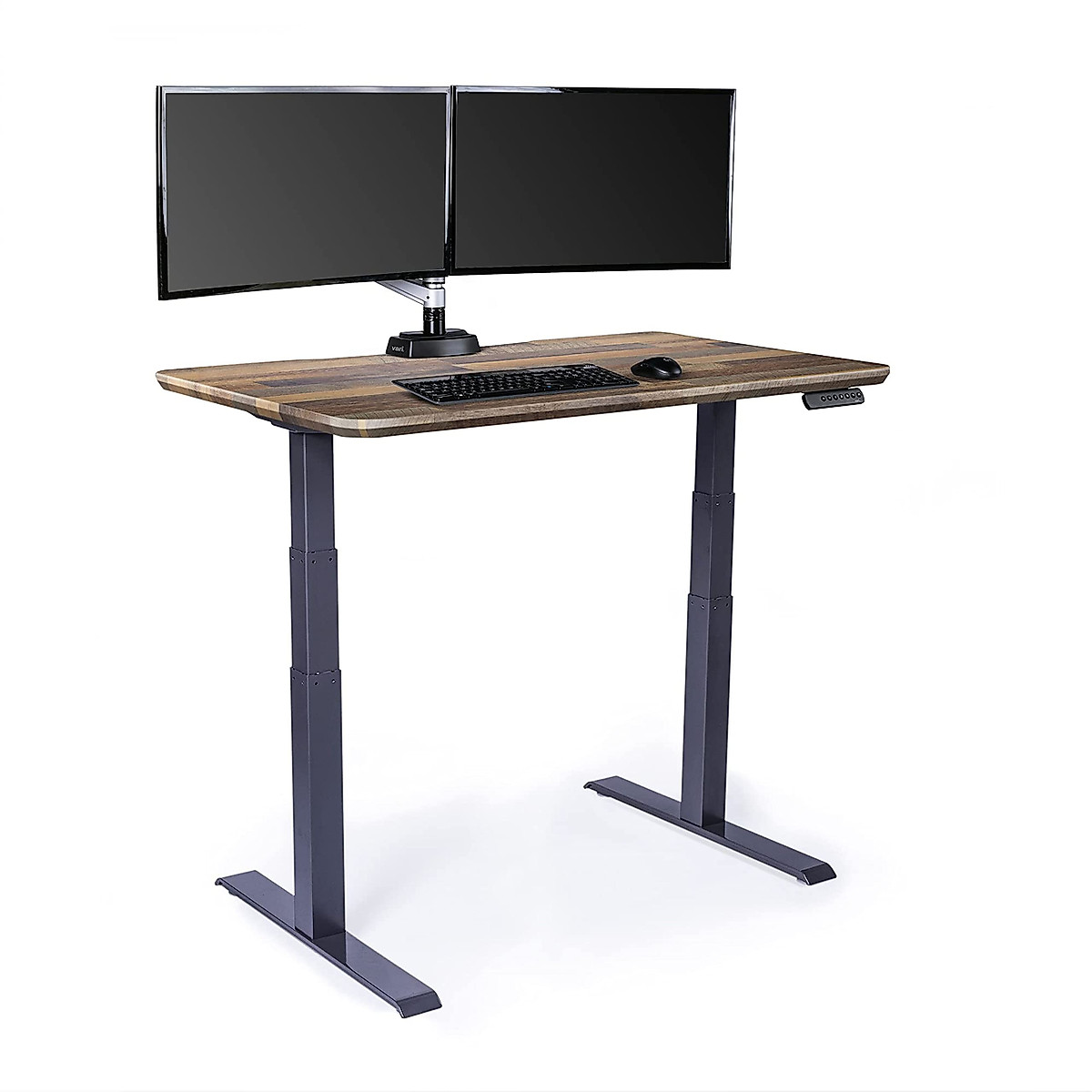 Vari Electric Standing Desk | White Adjustable Computer Desk 60x30