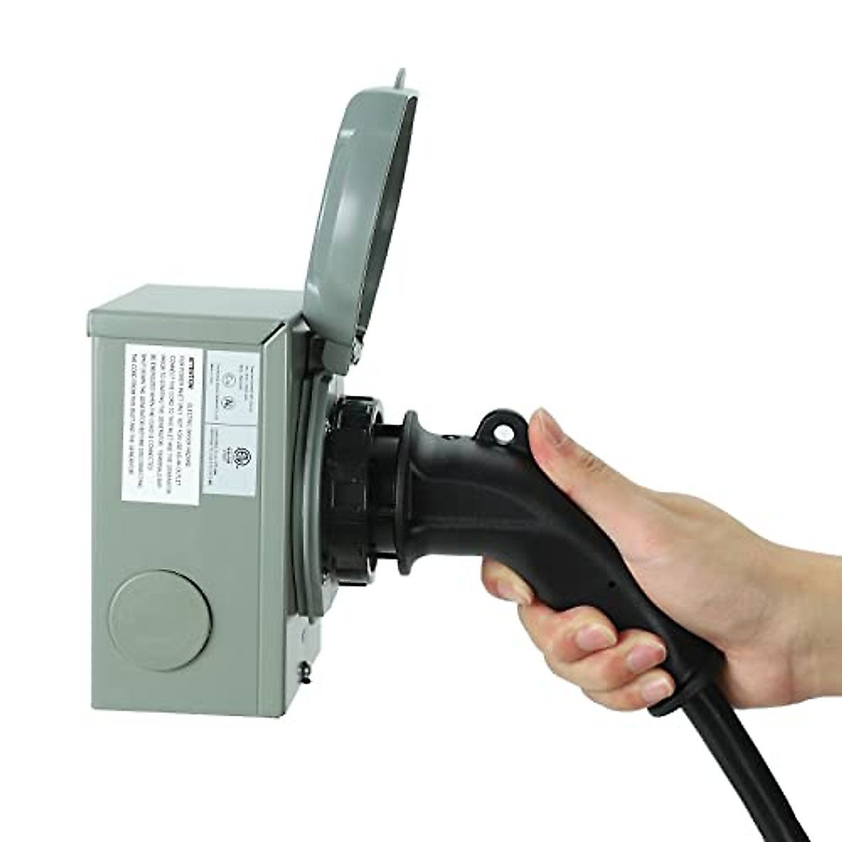 Secure 30 Amp Weatherproof Generator Power Inlet Box L5-30P