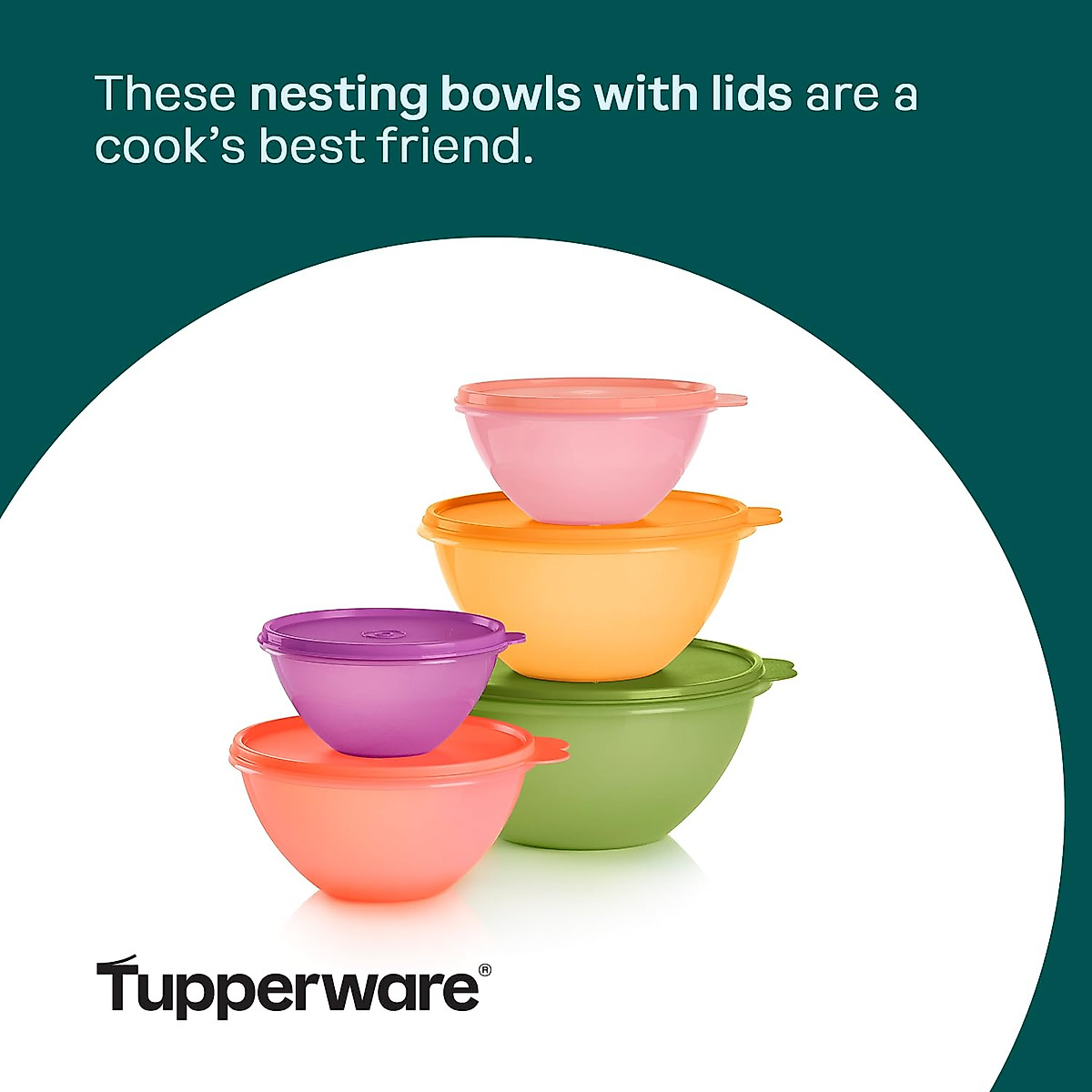 Tupperware Heritage Wonderlier 10-Piece Food Storage Set | BPA Free ...