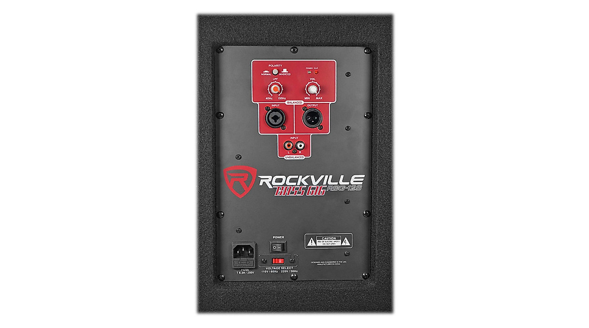 Rockville 2 RPG10 PA Speakers & Subwoofers - 600W Power