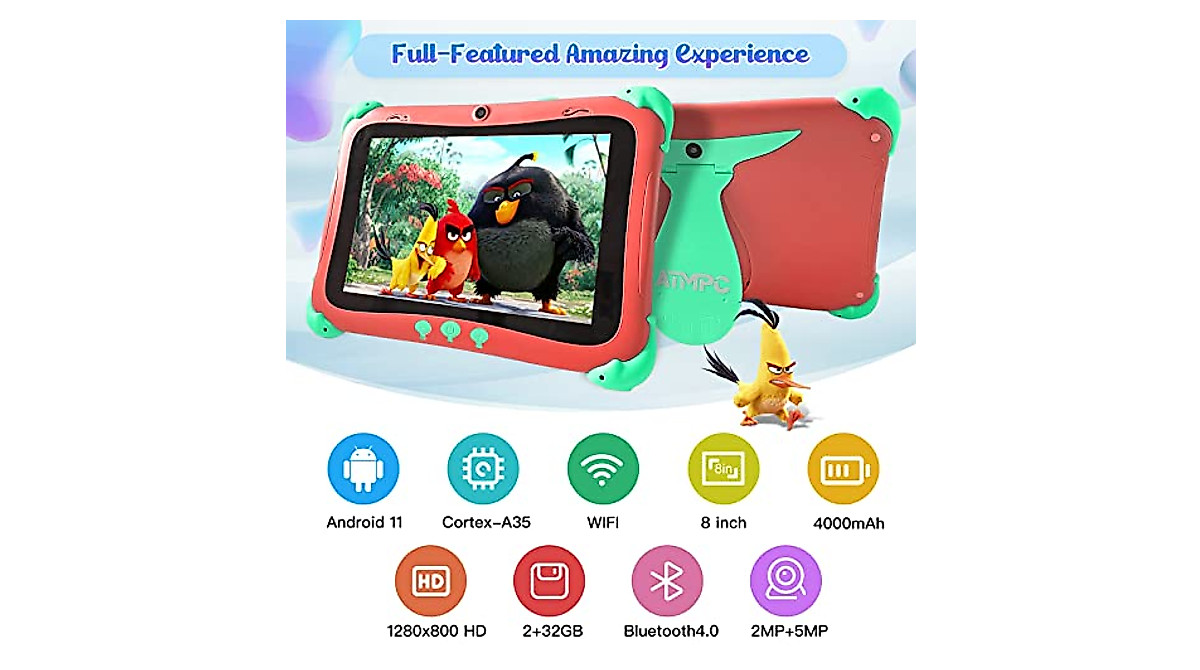ATMPC Kids Tablet 8