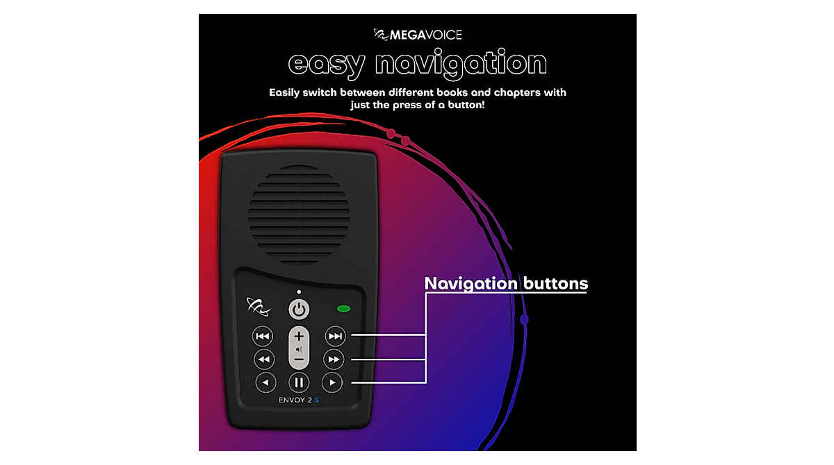 MegaVoice KJV Audio Bible - Portable Solar Player