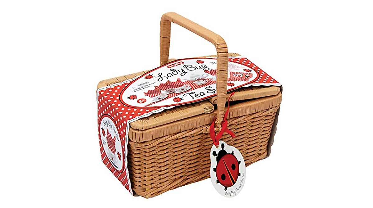 Schylling Ladybug Tea Set - Perfect for Tea Parties