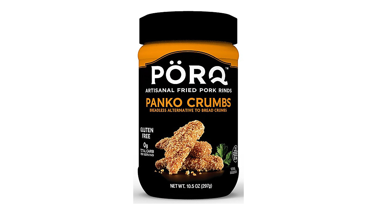 PORQ Artisanal Fried Pork Rinds - Keto & Gluten-Free Breadcrumb Alternative