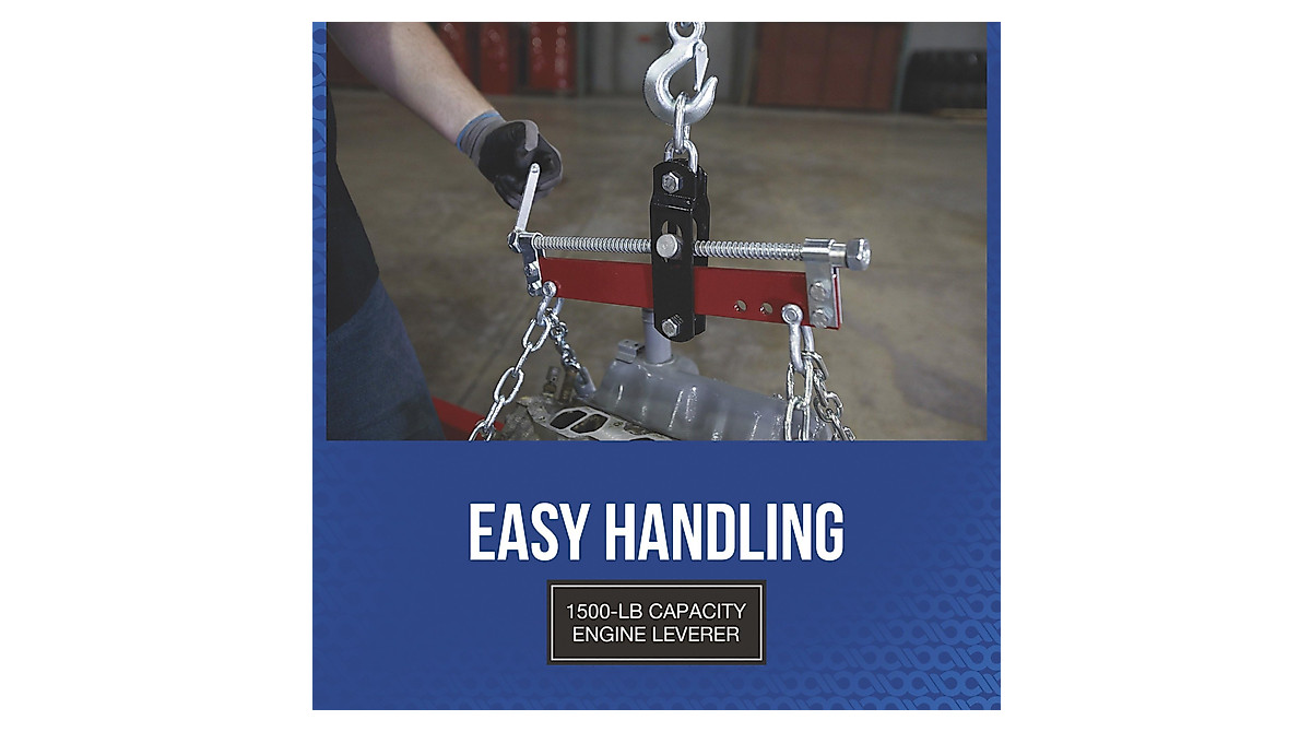 Strongway 2-Ton Hydraulic Engine Hoist - Versatile & Durable