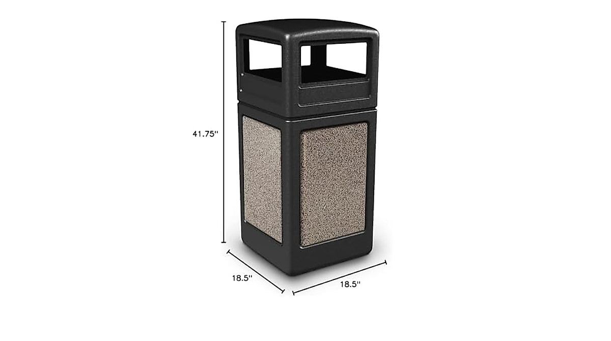 Stonetec Series 42 Gallon Waste Container - Durable & Stylish