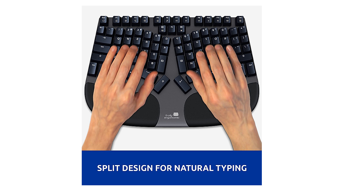 Truly Ergonomic Cleave Keyboard with Optical Switches & Aluminum Body