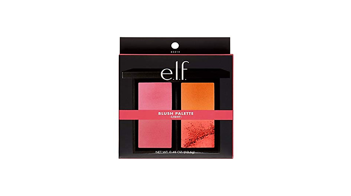 e.l.f. Powder Blush Palette - 4 Shades for Any Look