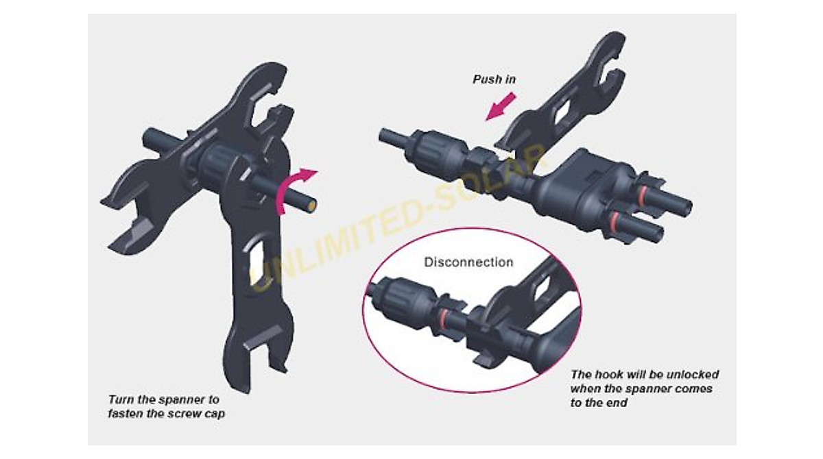 Shop MC4 Connector Assembly Key Set - Secure Your Connections