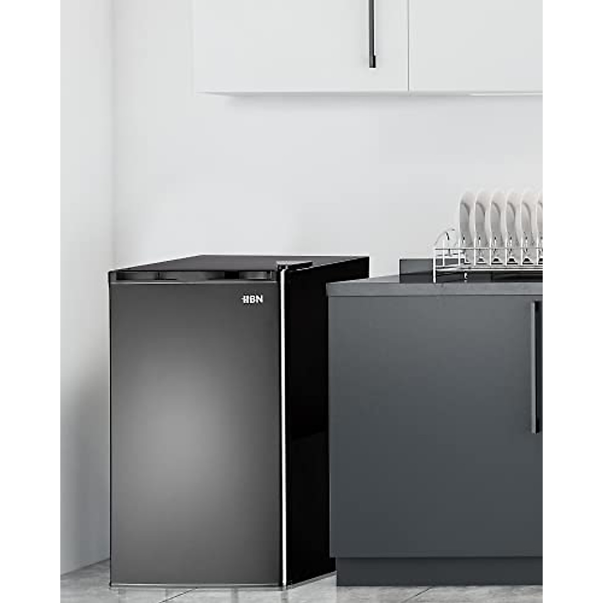 Compact HBN 3.2Cu.Ft Mini Fridge with Freezer