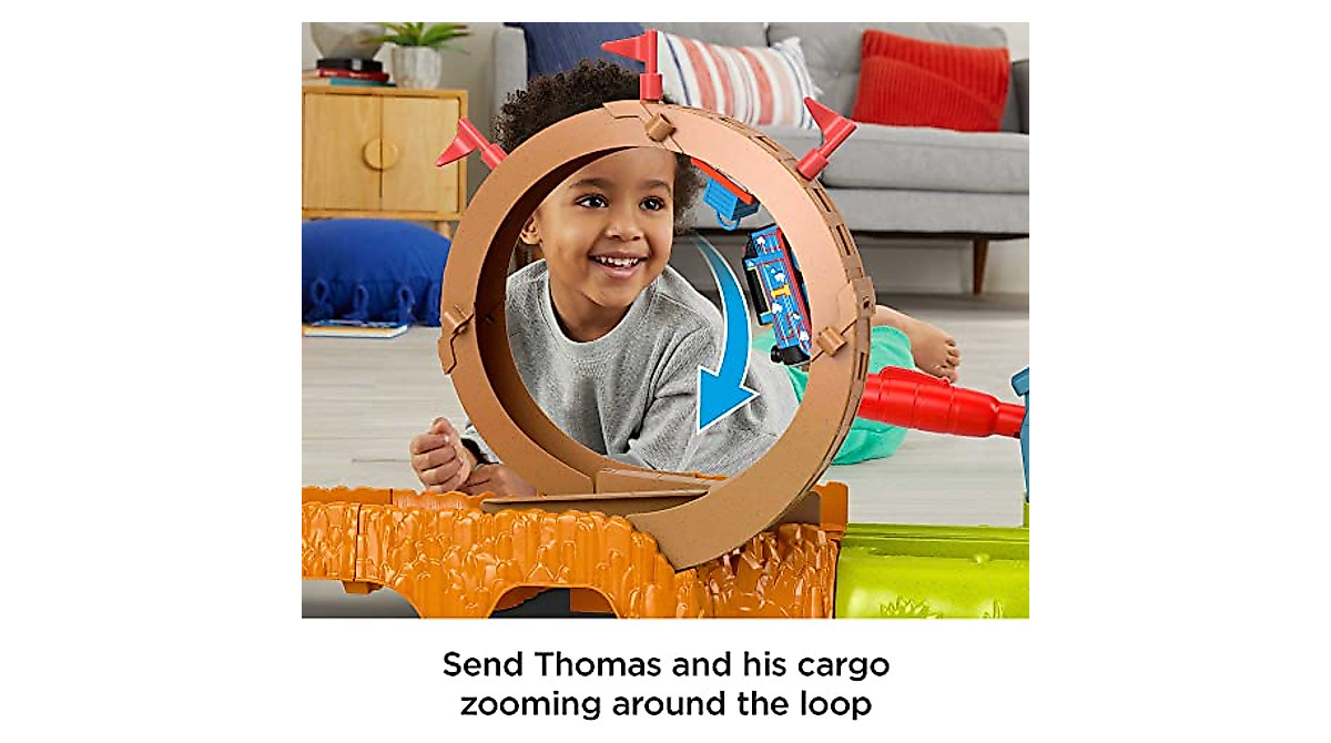 Thomas & Friends Toy Train Set - Loop & Launch Action