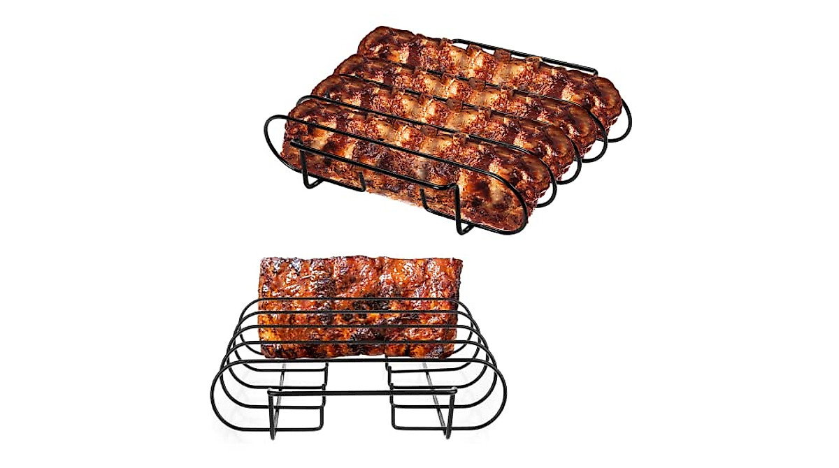 UNCO Stainless Steel Rib Rack - Perfect for Grilling