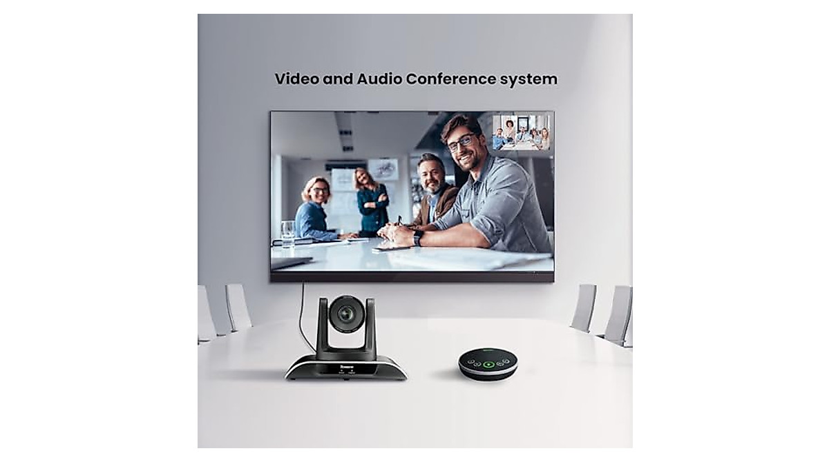 TONGVEO HD Conference Camera & Speaker System Bundle