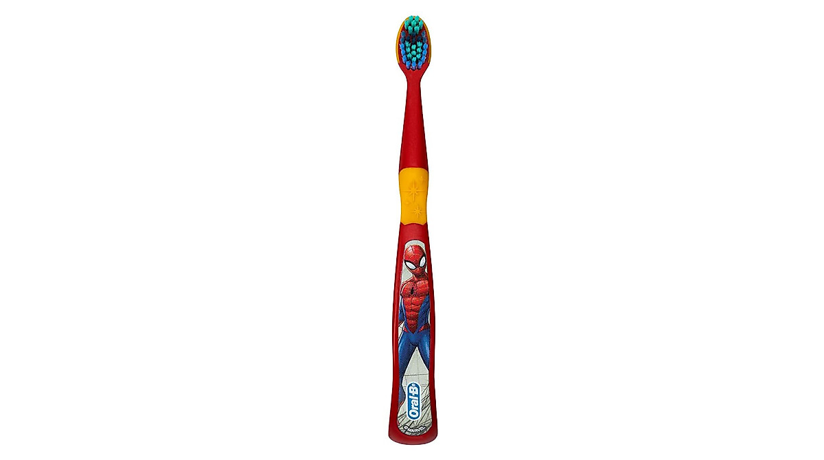 Colgate Marvel Spider-Man Toothbrush for Kids - Extra Soft & Fun