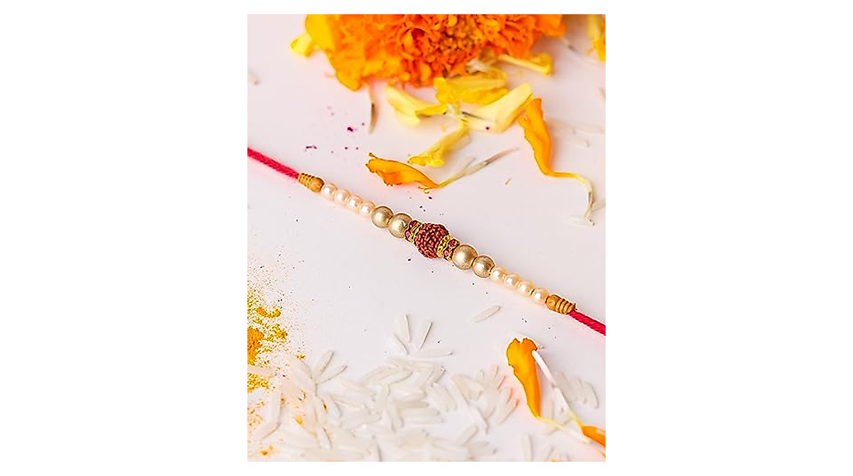 Chandan Simple Rakhi for Brother - Perfect Raksha Bandhan Thread