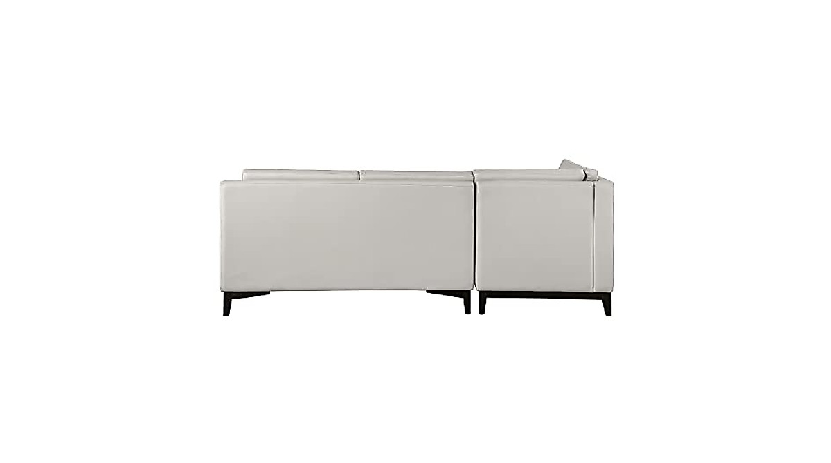 Farati Sectional Sofa L Shape with Left Chaise, Modern Leather Couch ...