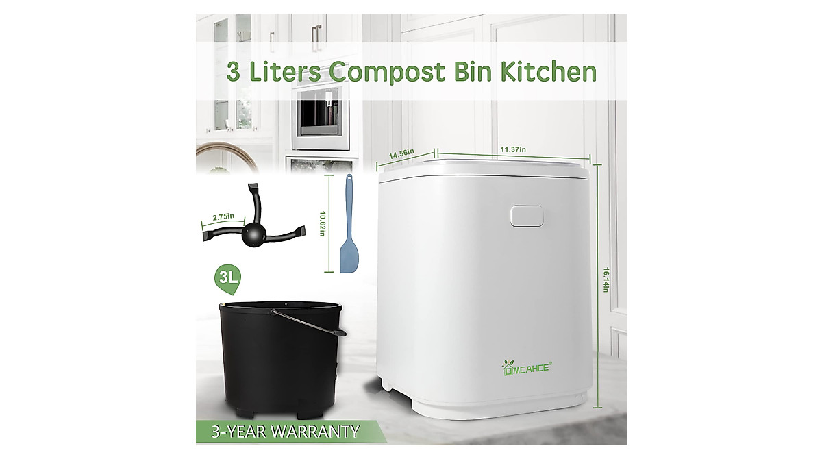 QMCAHCE Smart Compost Bin – Efficient & Odorless Recycling