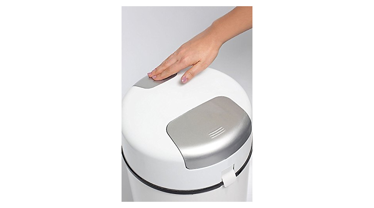 Bubula Steel Diaper Pail with Odor Control and Lock | Premium All-Steel ...