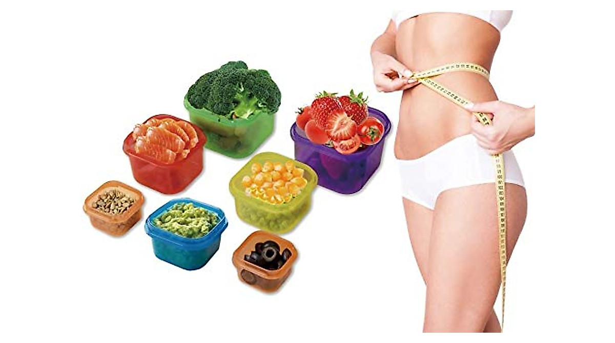 Prefer Green 7-Piece Portion Control Kit for Healthy Eating