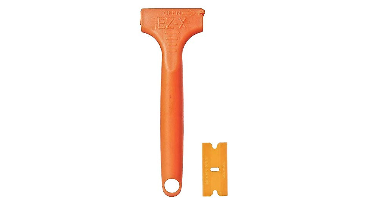 MINISCRAPER EZ X Razor Scraper - Safe Decal & Sticker Remover