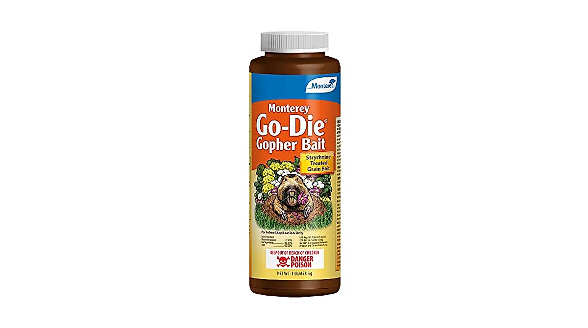 Effective Gopher Control with Monterey Go-DIE Gopher Bait
