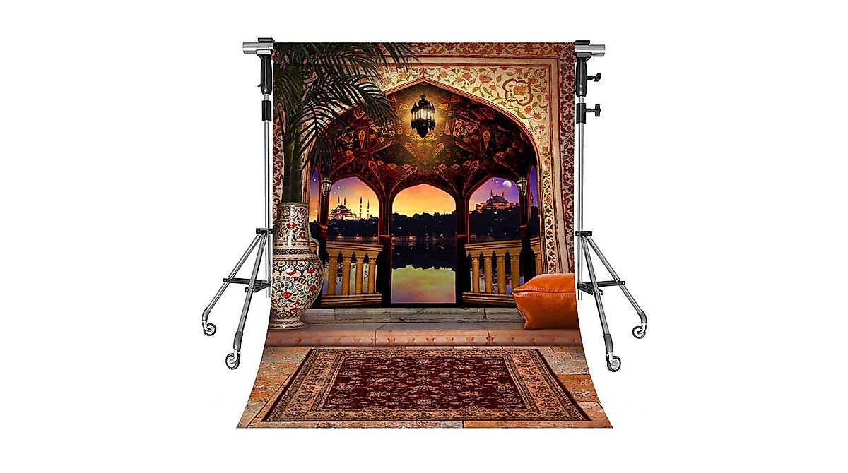 Moroccan Palace Backdrop 5x7ft for Kids Parties