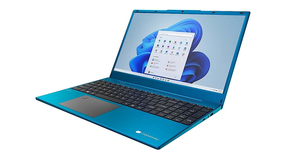 Gateway 15.6in FHD Ultra Slim Laptop with Ryzen 7 - Blue