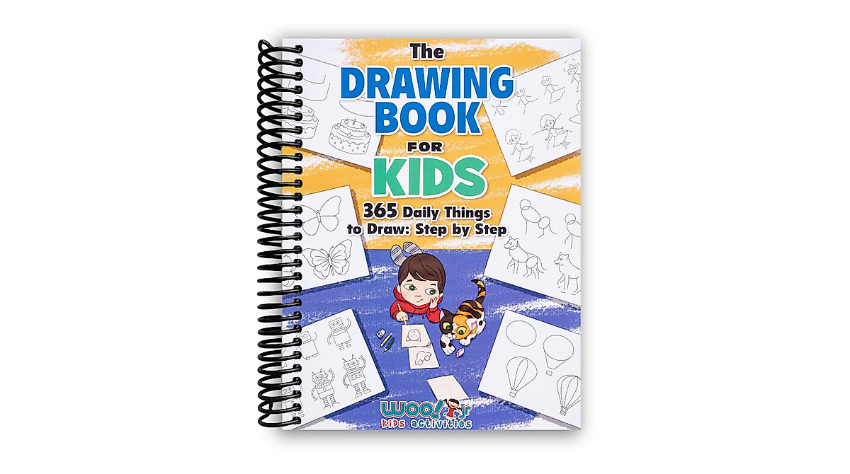 The Drawing Book for Kids: 365 Daily Drawing Activities for Kids
